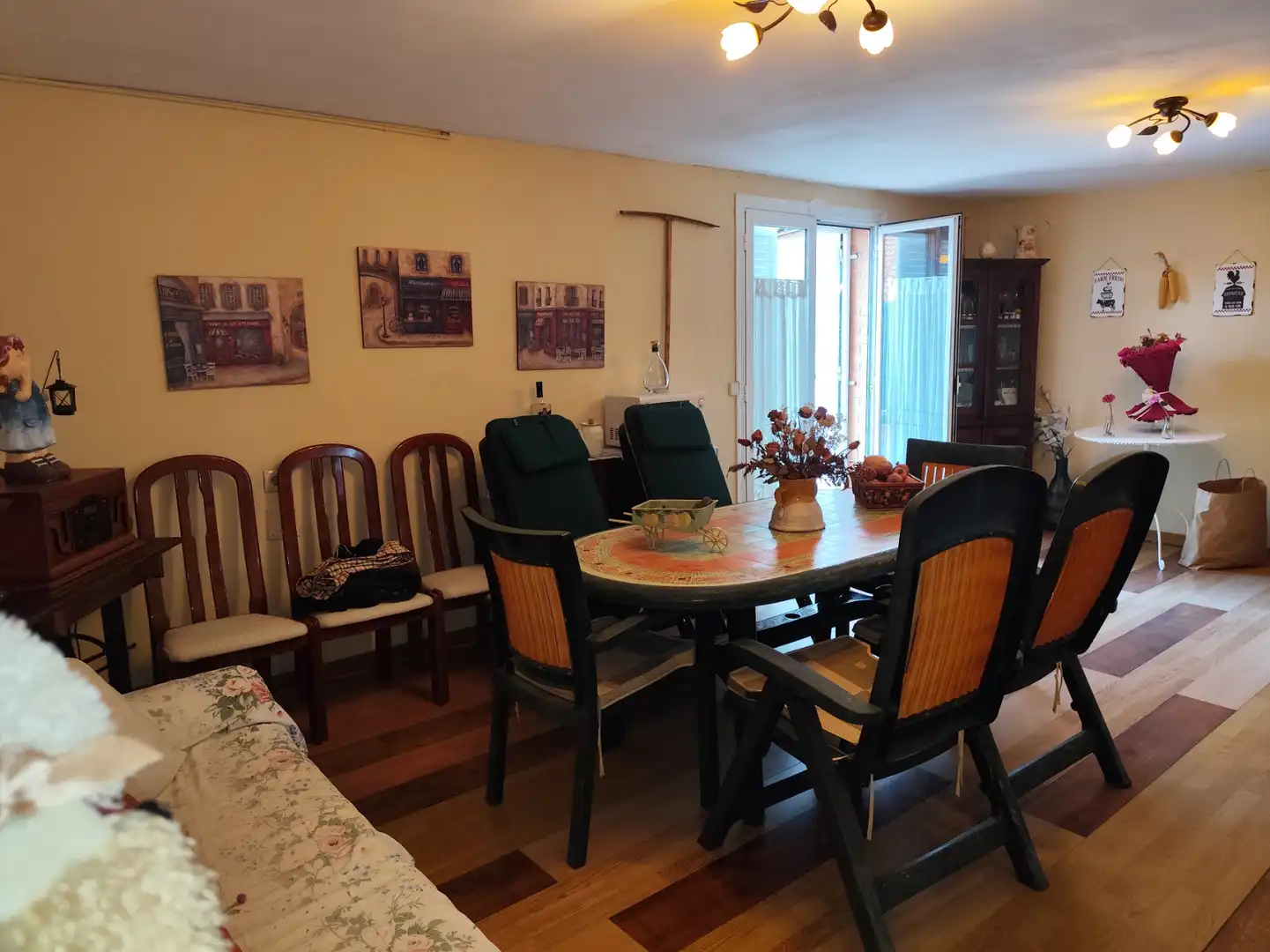 Dining room of Detached homes for sale in Móstoles  with Heating, Private garden and Parquet flooring