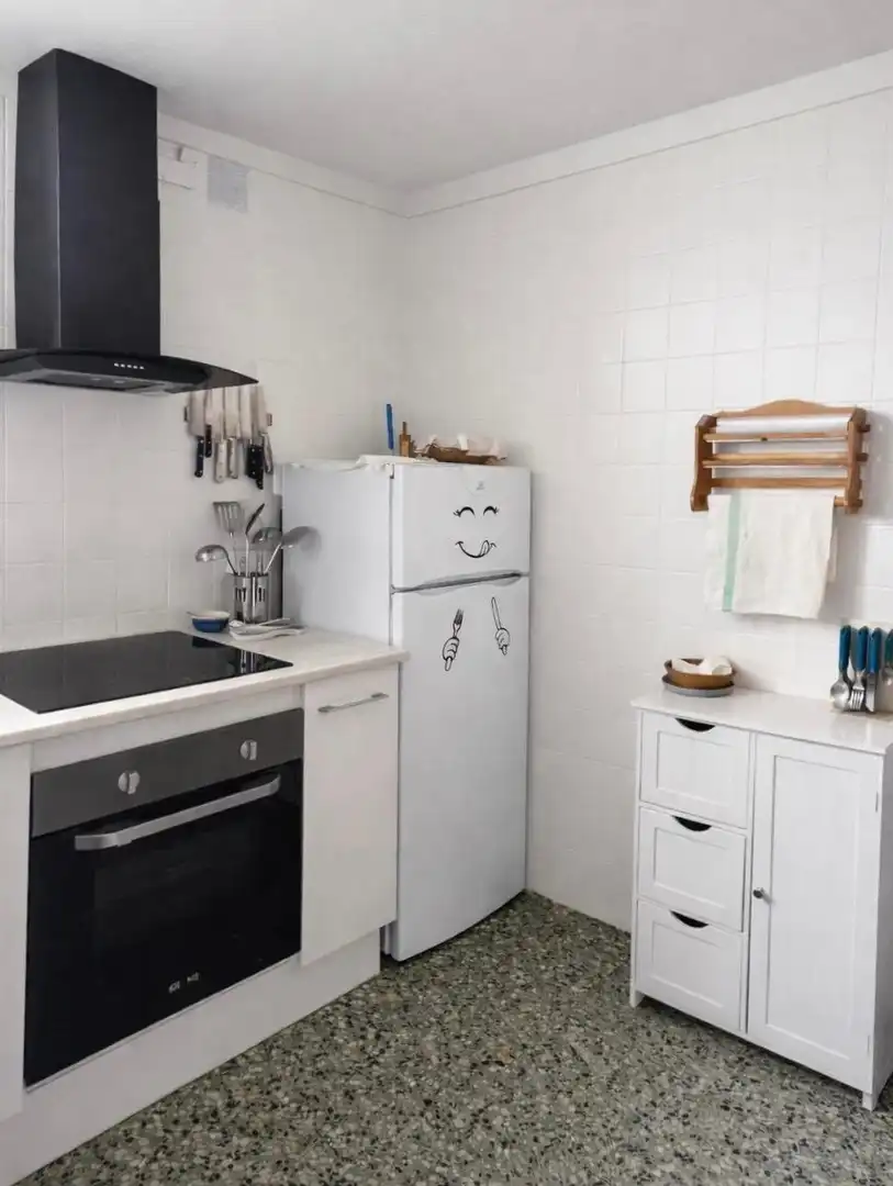 Kitchen of Flat for sale in Roses  with Community pool