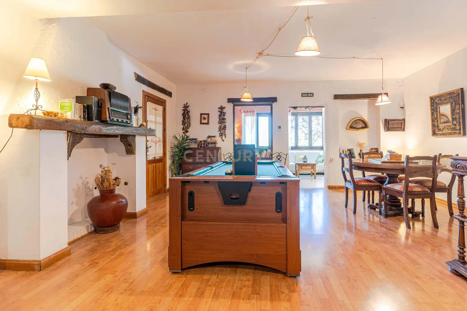 Dining room of Houses for sale in Pinos Genil  with Air Conditioner, Private garden and Furnished