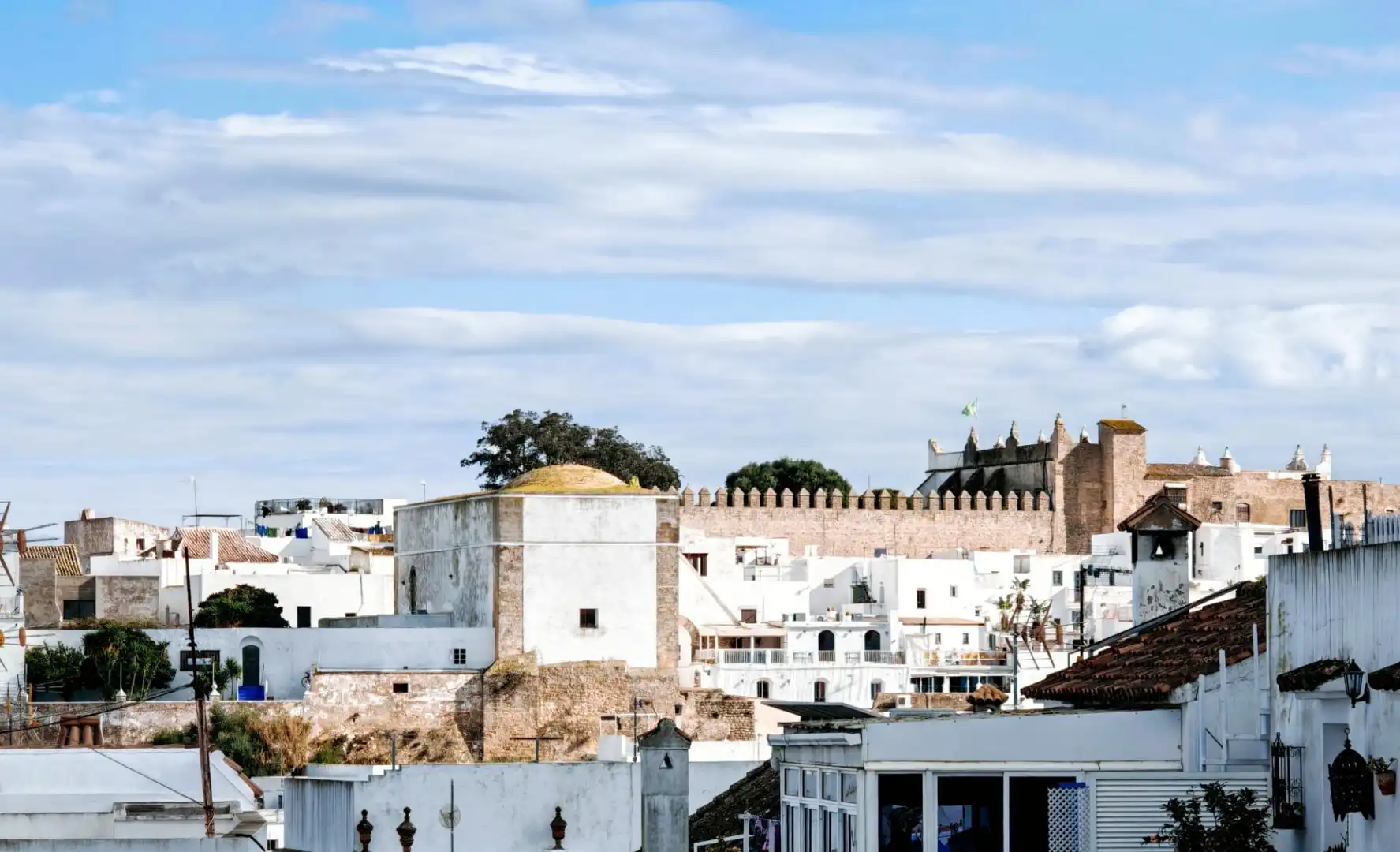 Vista exterior de Casa o chalet en venta en Vejer de la Frontera con Aire acondicionado, Terraza y Amueblado