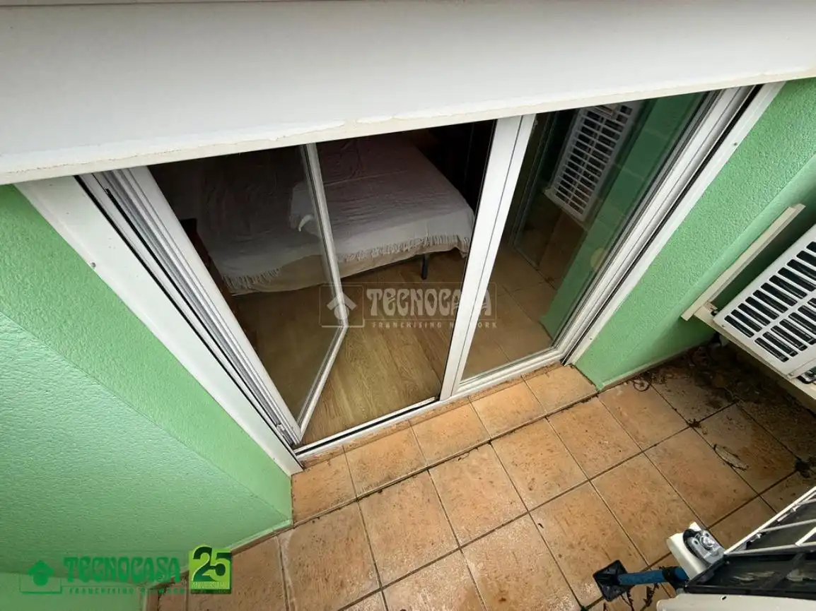 Balcony of Flat for sale in Ciudad Real  with Air Conditioner