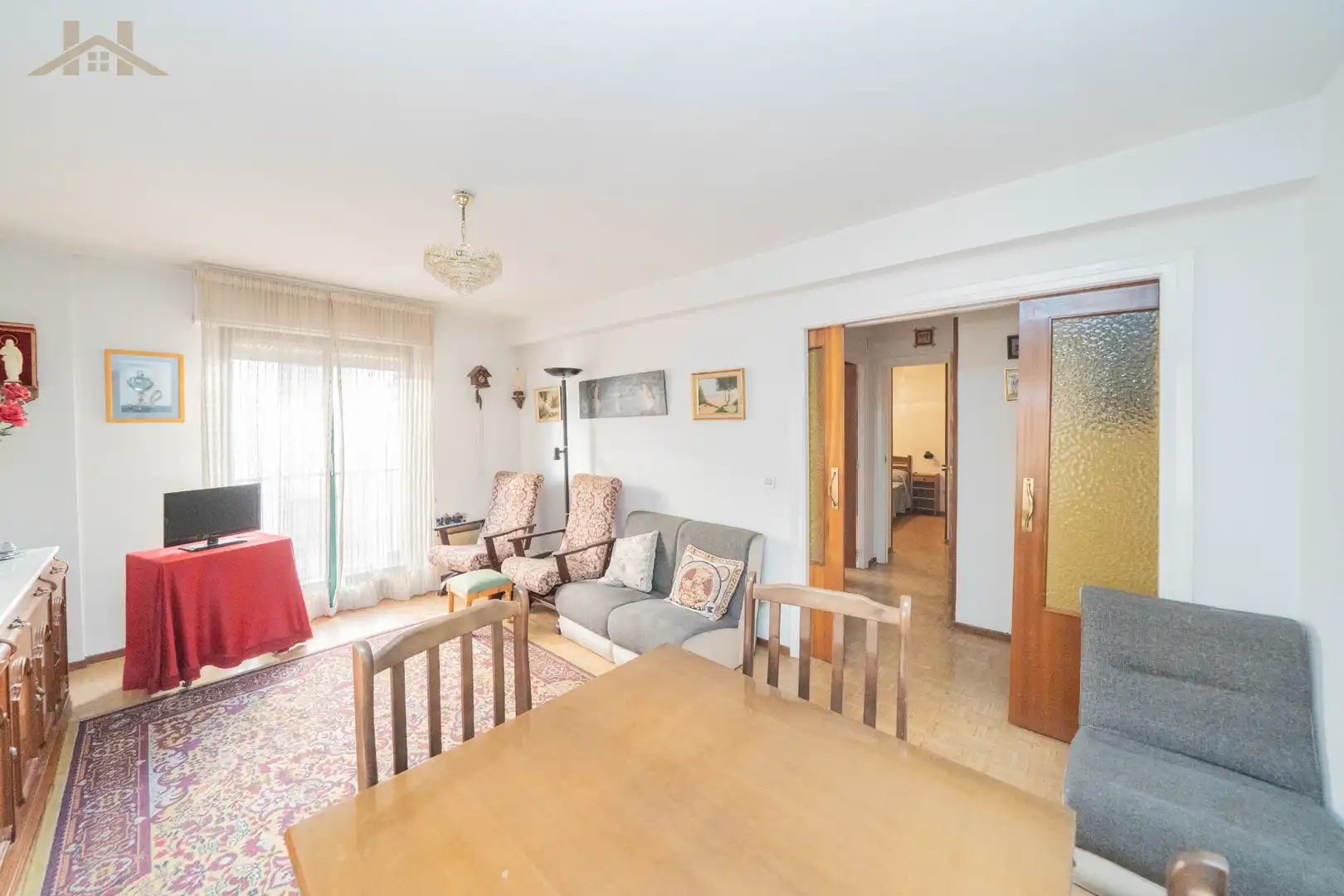 Sala de estar de Piso en venta en San Lorenzo de El Escorial con Calefacción