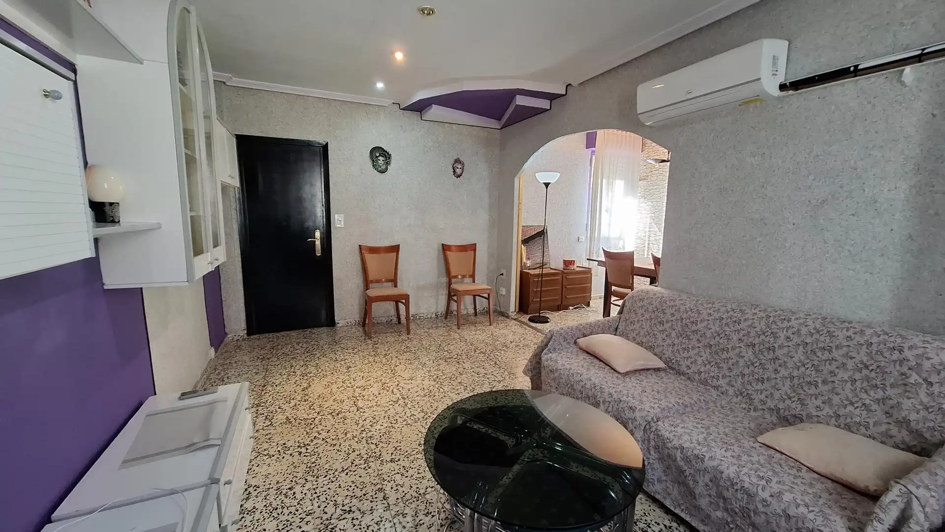 Sala d'estar de Àtic en venda en Ontinyent amb Terrassa