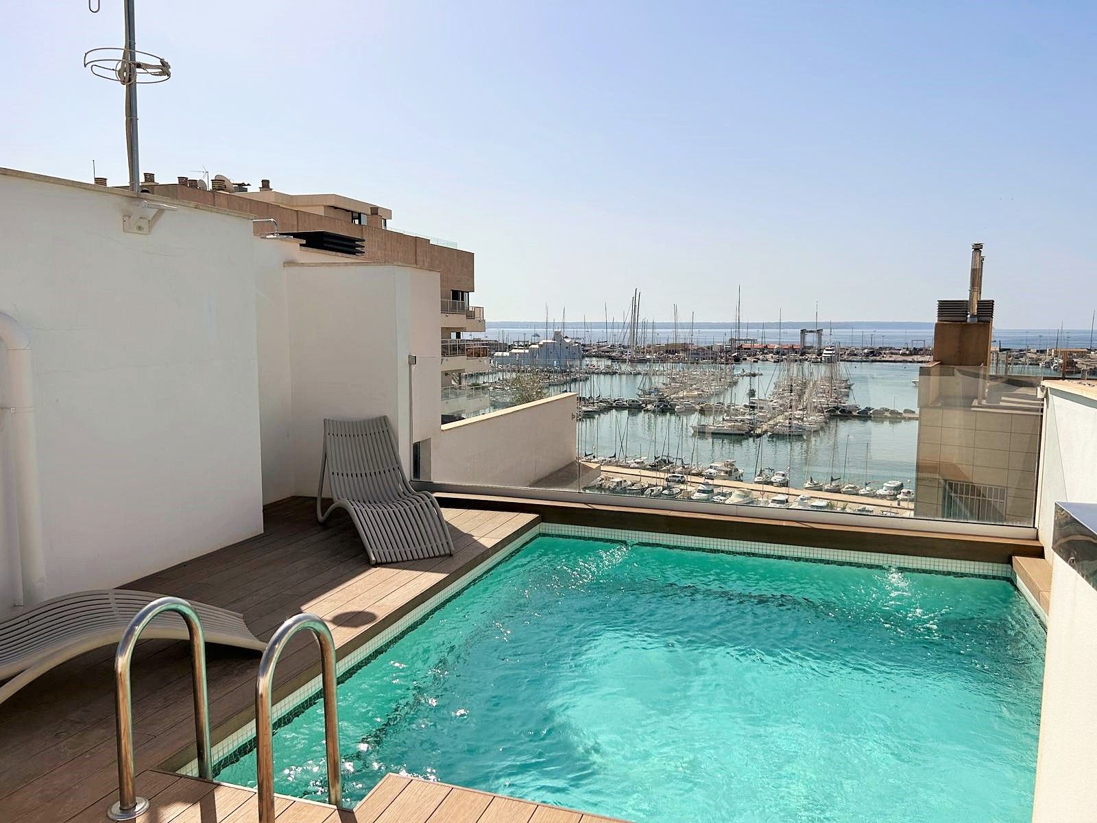 Piscina de Apartament en venda en  Palma de Mallorca amb Aire condicionat, Moblat i Piscina comunitària