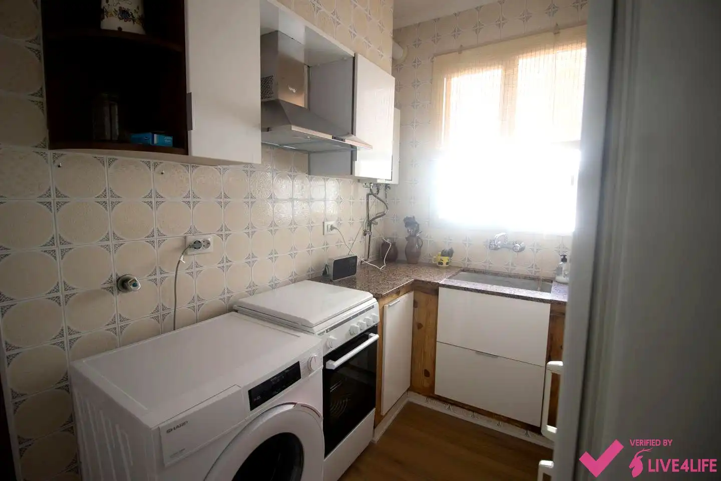 Kitchen of Flat for rent in Godella  with Furnished