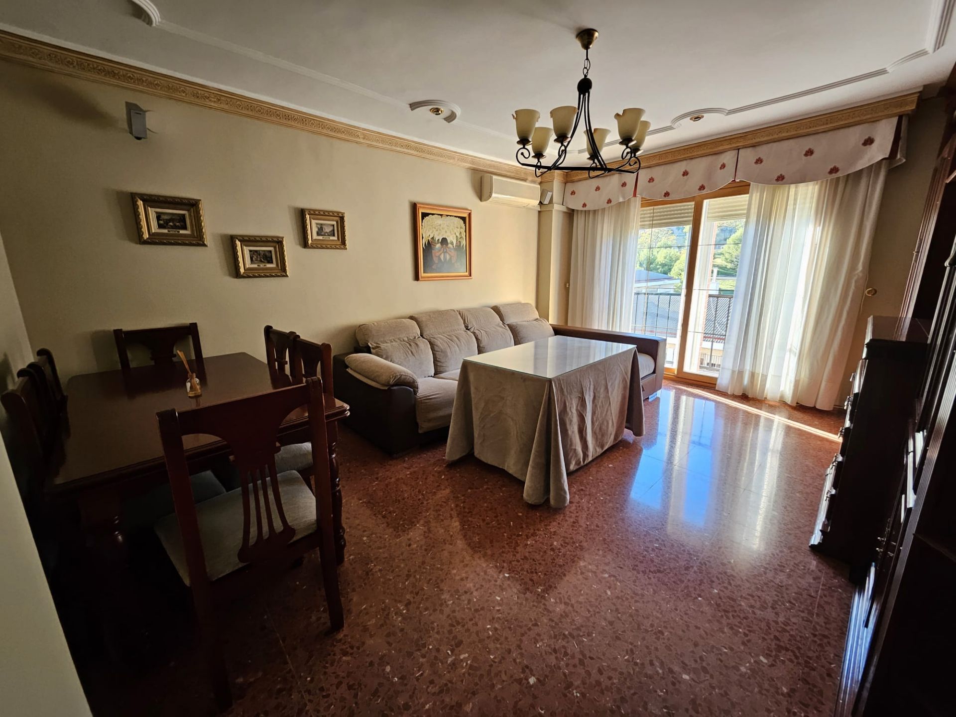 Living room of Flat to rent in  Jaén Capital  with Air Conditioner, Heating and Furnished