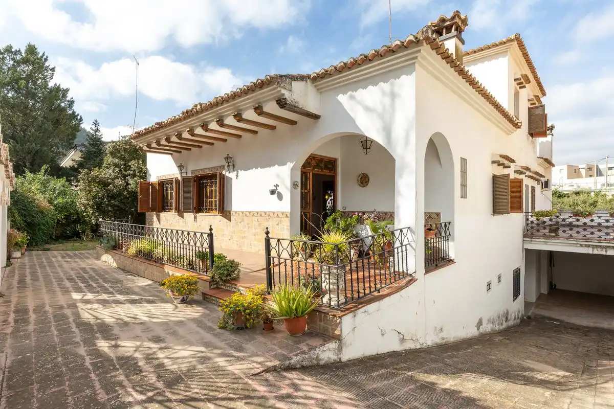 Außenansicht von Country house zum Verkauf in Mogente / Moixent mit Klimaanlage, Heizung und Terrasse
