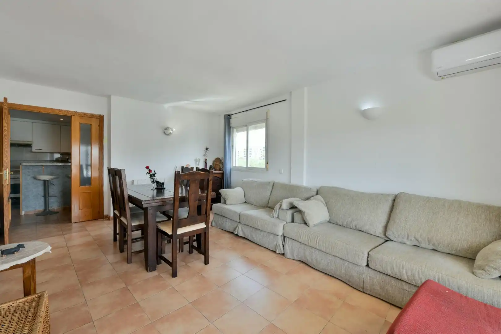 Sala d'estar de Pis en venda en  Palma de Mallorca amb Aire condicionat, Balcó i Piscina comunitària