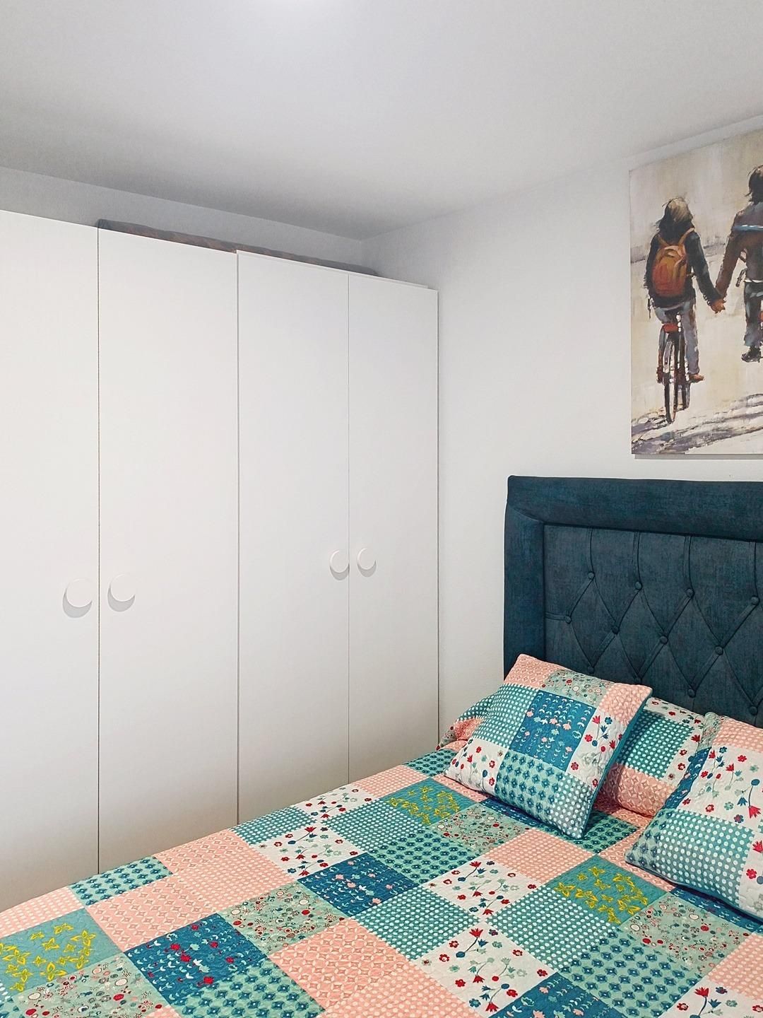 Bedroom of Flat for sale in  Sevilla Capital  with Air Conditioner and Heating