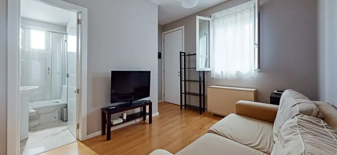 Living room of Flat for rent in  Madrid Capital  with Heating