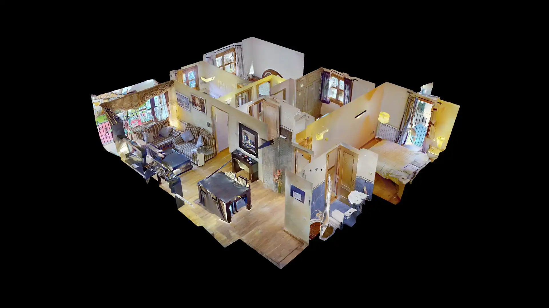 Wohnung zum Verkauf in Benasque mit Heizung, Parkett und Terrasse