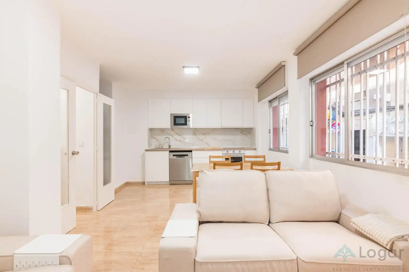 Living room of Flat for share in Norte