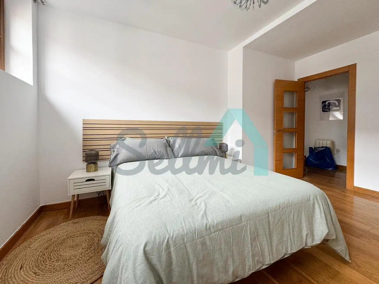 Bedroom of Flat for rent in Avilés  with Heating, Parquet flooring and Furnished