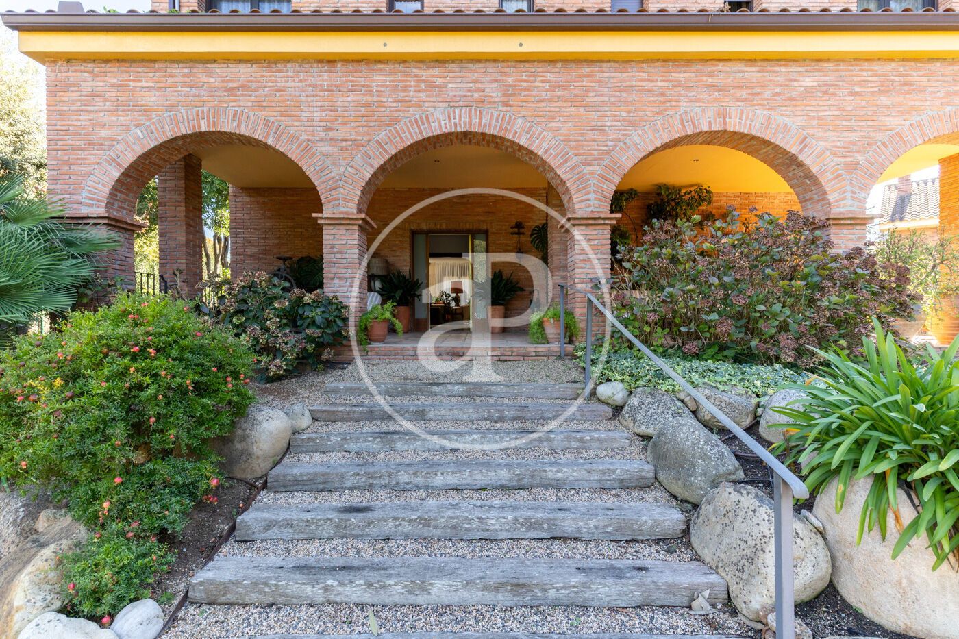 Garden of House or chalet for sale in Sant Cugat del Vallès  with Air Conditioner, Heating and Private garden