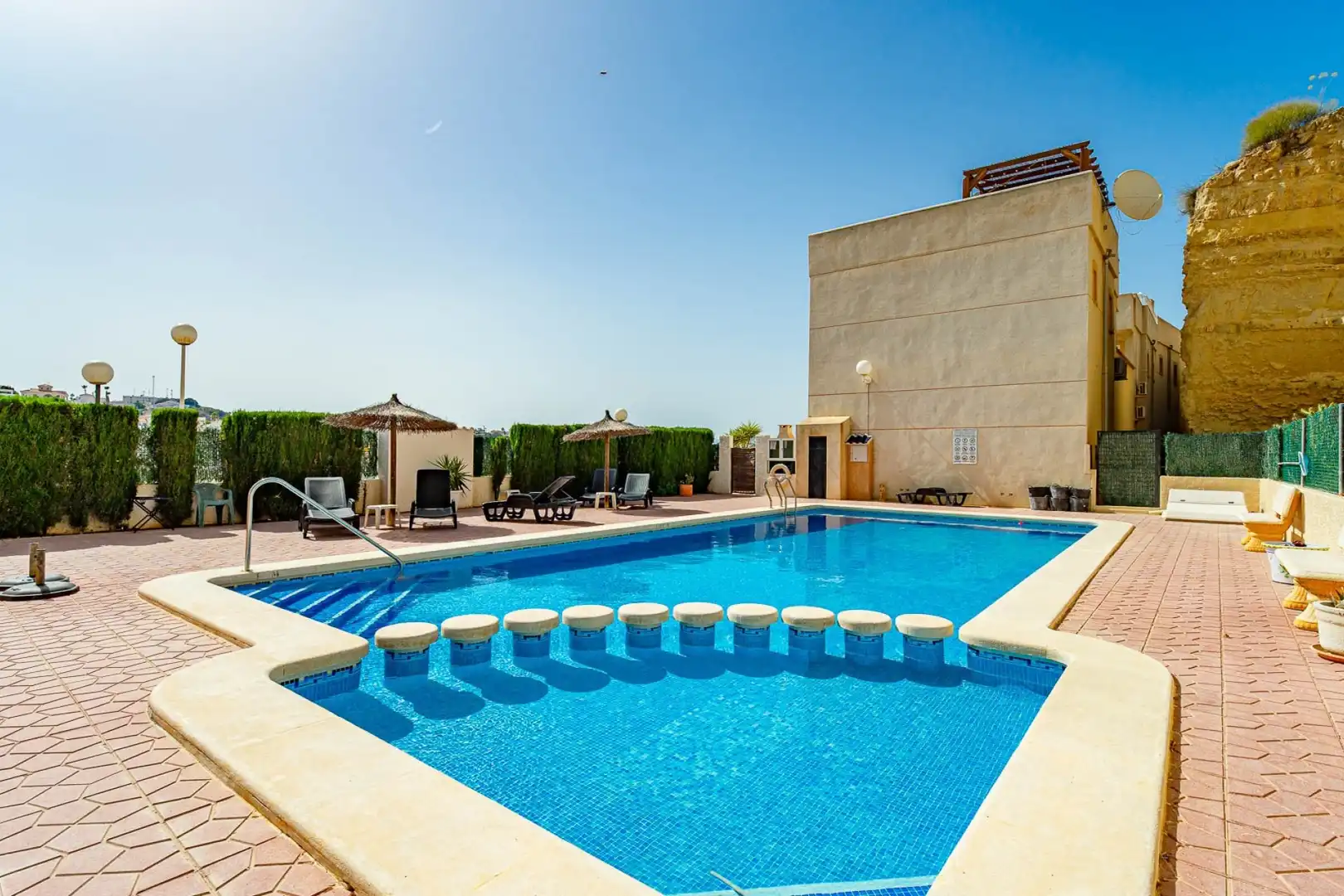 Piscina de Planta baixa en venda en Rojales amb Aire condicionat, Terrassa i Traster