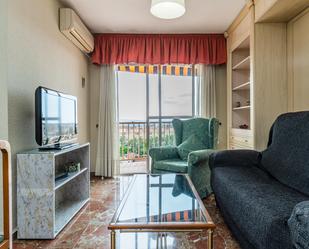 Sala d'estar de Pis de lloguer en  Granada Capital amb Aire condicionat, Parquet i Terrassa