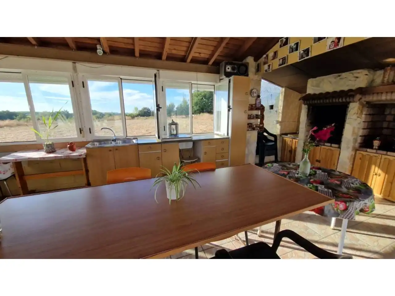 Cocina de Casa o chalet en venta en Ciudad Rodrigo con Jardín privado, Terraza y Piscina