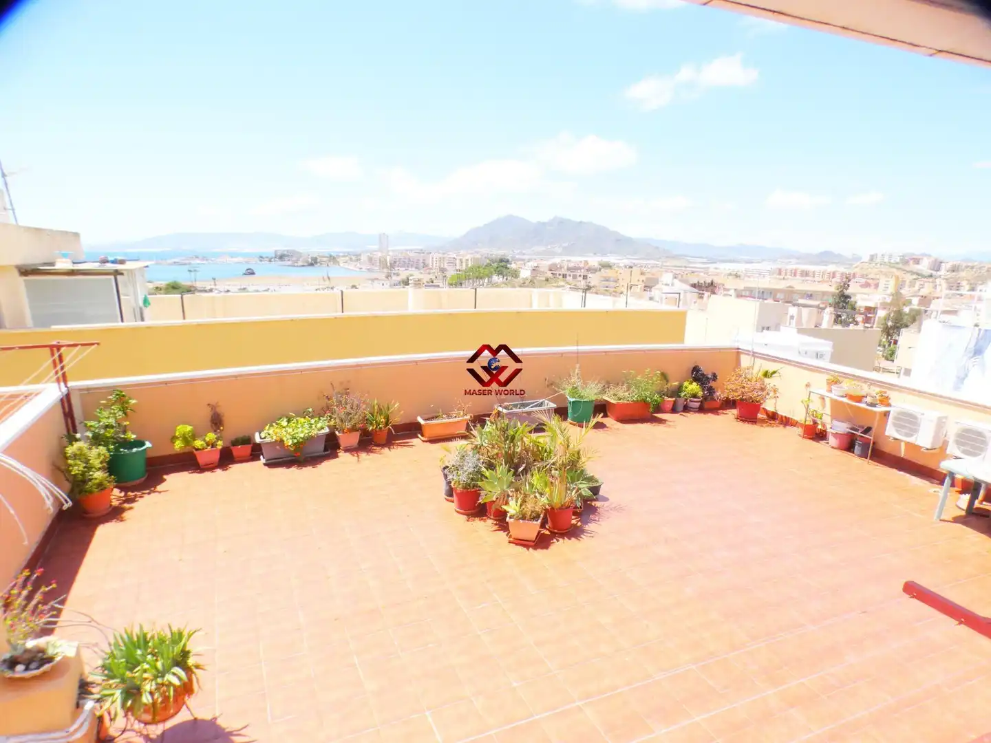 Terrassa de Apartament en venda en Mazarrón amb Moblat