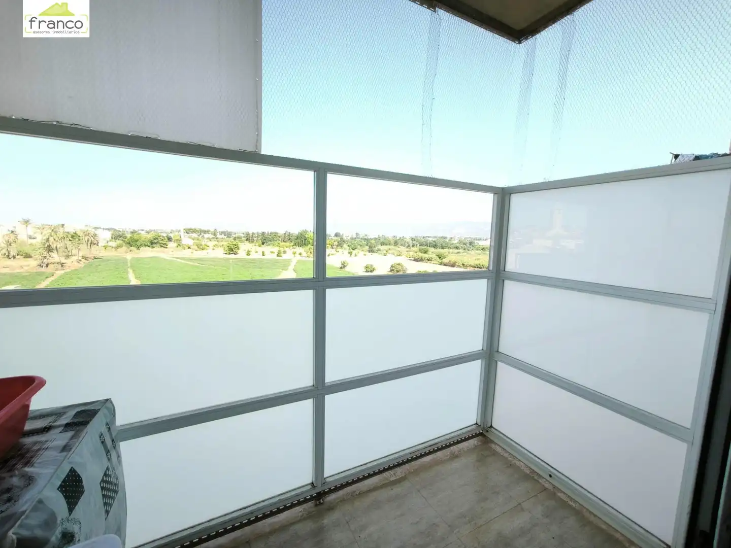 Balcony of Flat for sale in Murcia  with Air Conditioner, Terrace and Furnished