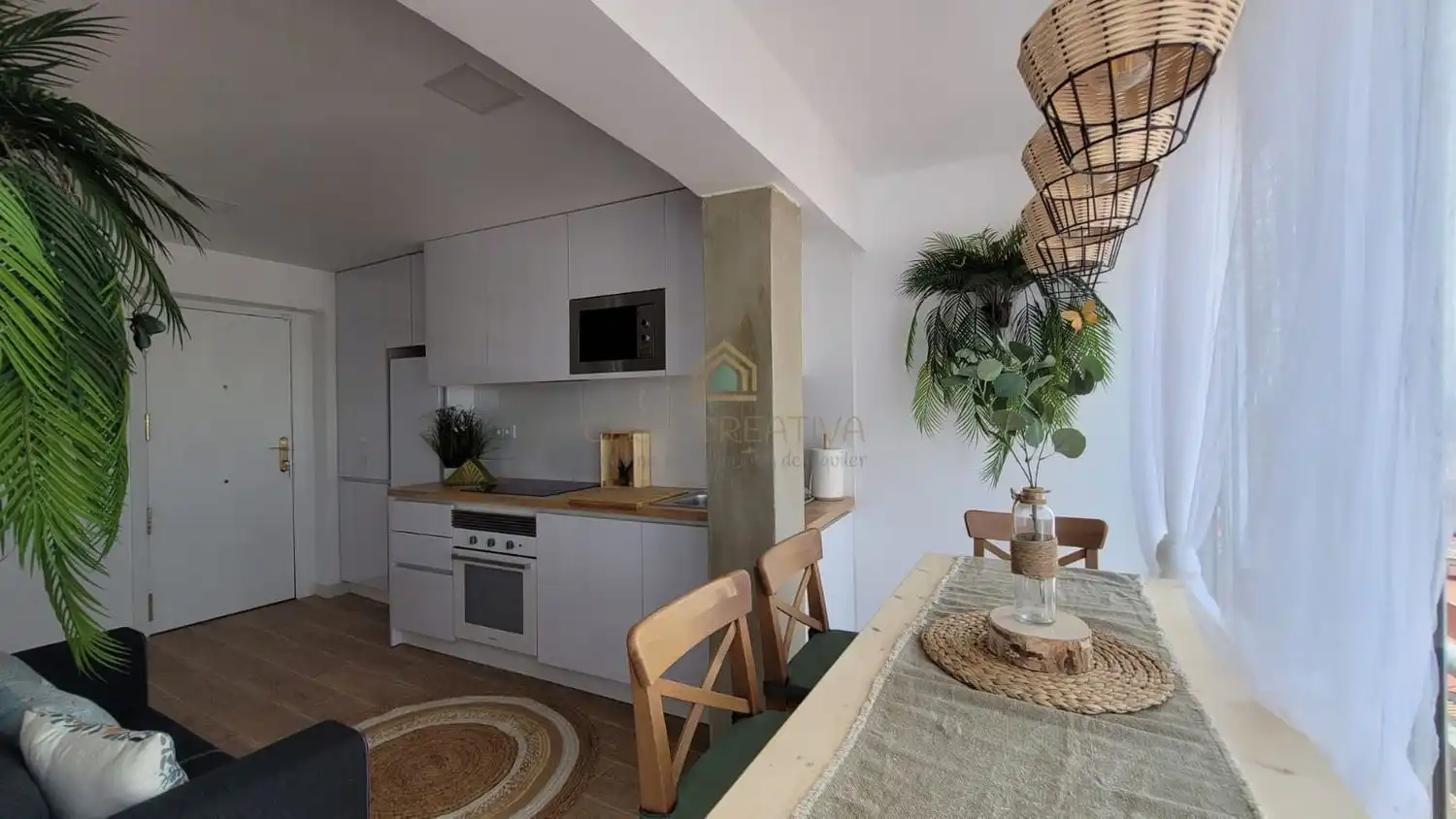 Cocina de Estudio en venta en Sueca con Aire acondicionado, Calefacción y Amueblado