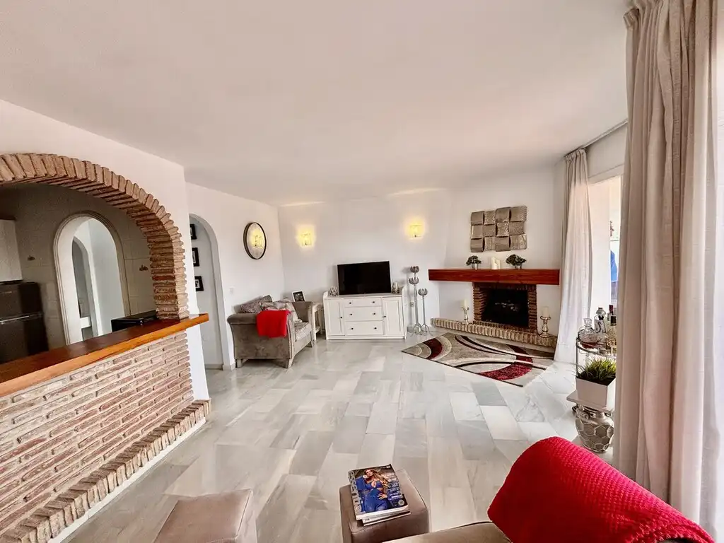 Living room of Attic for sale in Mijas  with Terrace, Storage room and Furnished