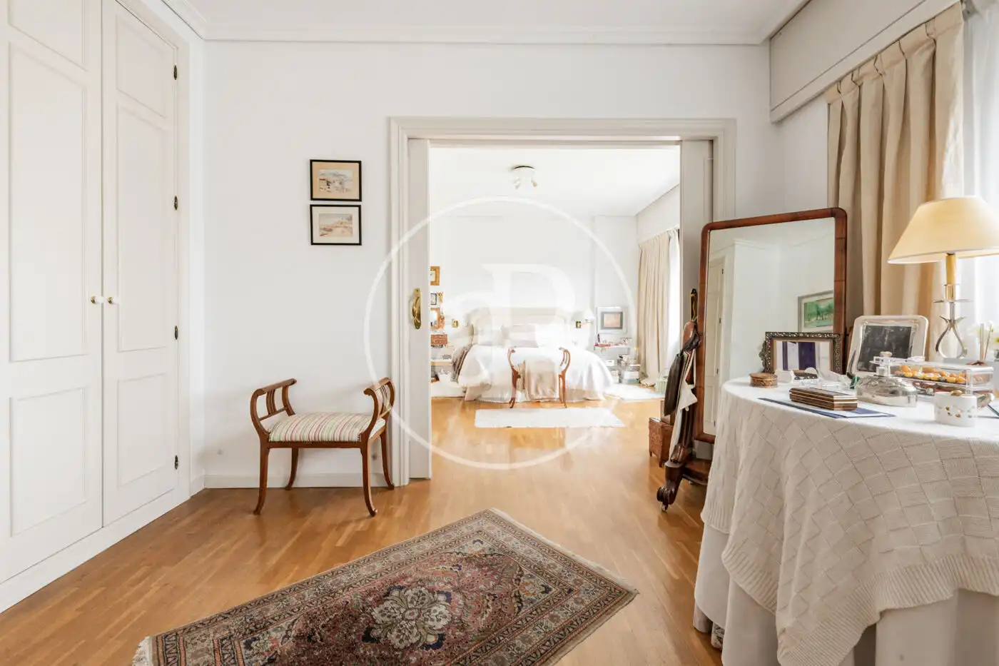 Bedroom of Detached homes for sale in Madrid  with Air Conditioner, Heating and Private garden