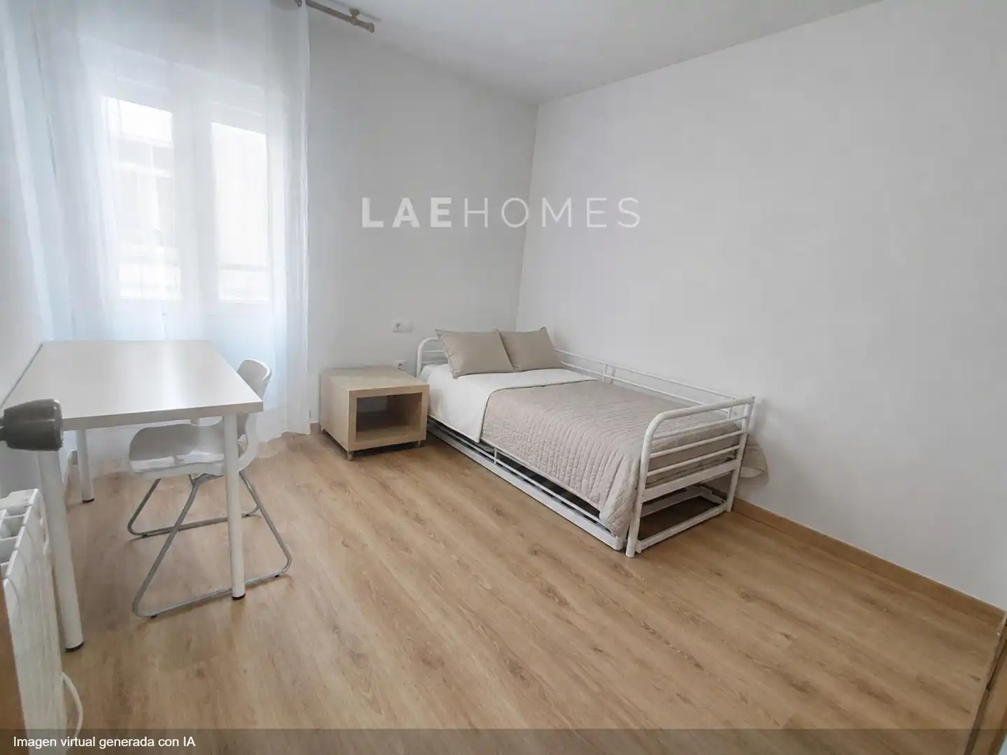 Bedroom of Flat for rent in Castellón de la Plana / Castelló de la Plana  with Air Conditioner and Heating