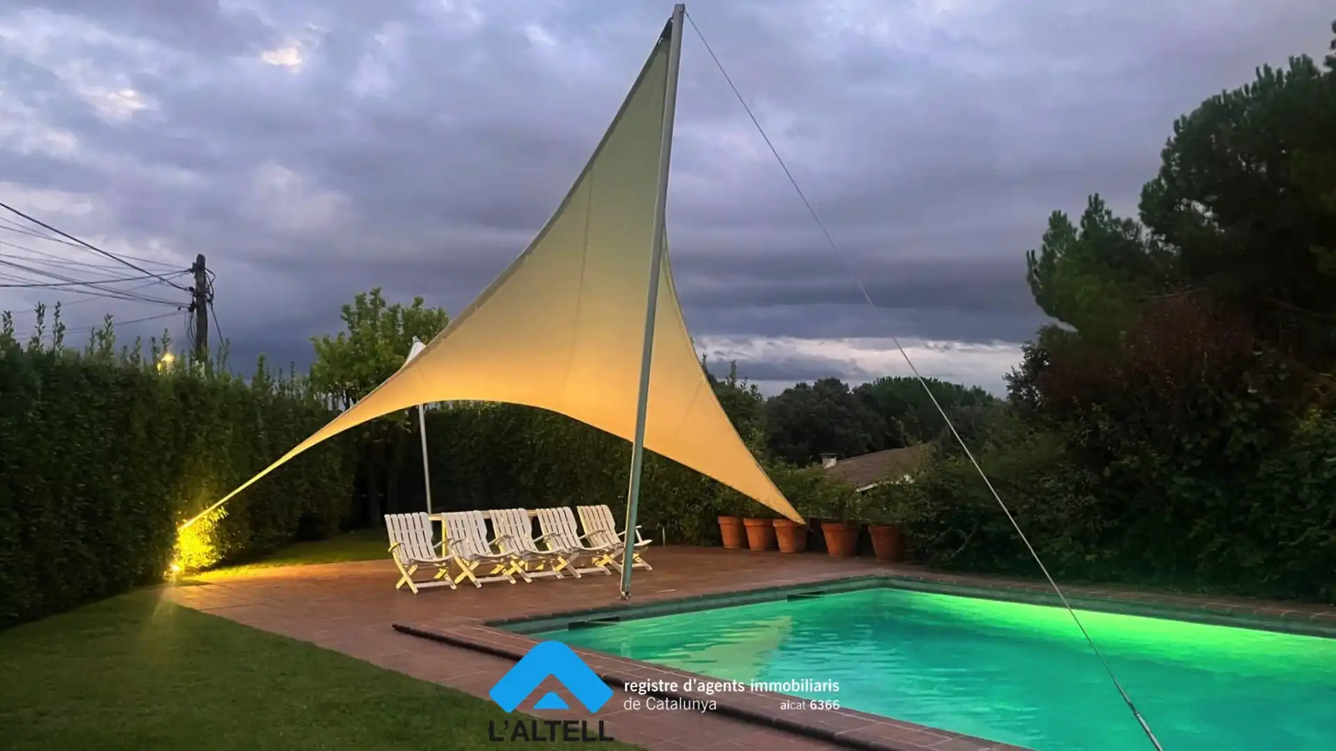 Garden of Houses for sale in L'Ametlla del Vallès  with Air Conditioner, Heating and Private garden