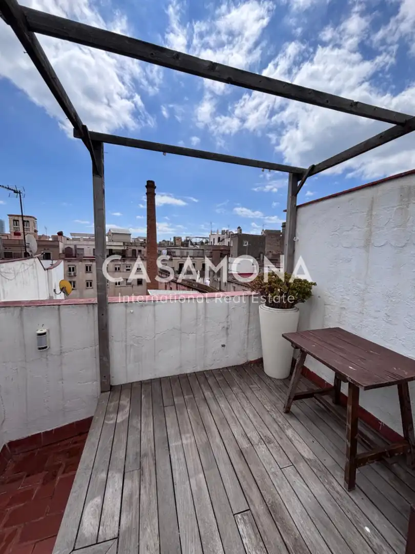 Terrasse von Wohnungen zum Verkauf in Barcelona mit Klimaanlage, Heizung und Terrasse