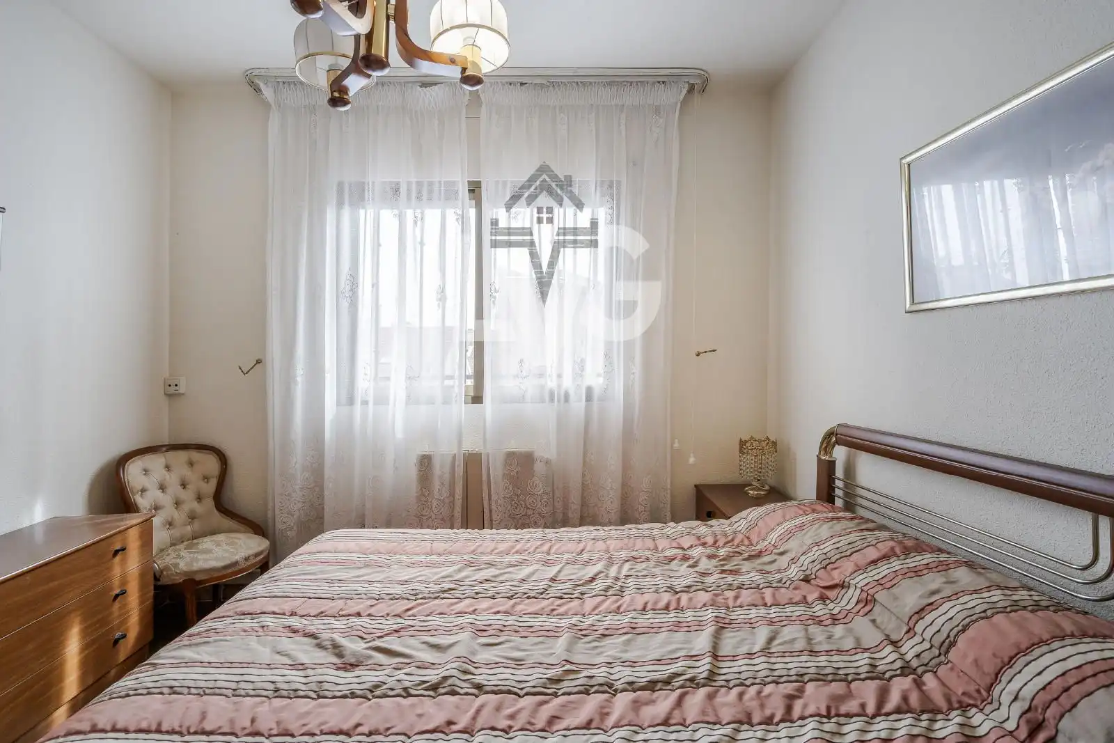 Schlafzimmer von Haus oder Chalet zum Verkauf in Fuente El Saz de Jarama mit Heizung, Möbliert und Ofen