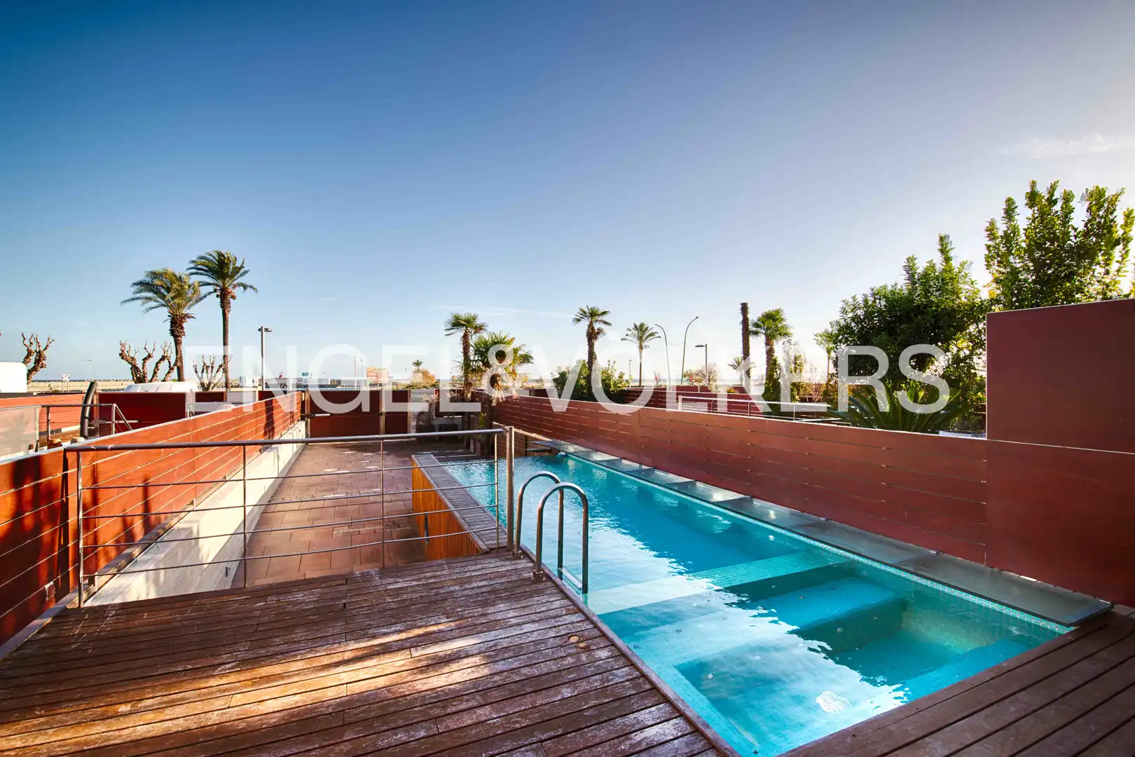 Swimming pool of Detached homes for sale in Empuriabrava  with Air Conditioner, Terrace and Swimming Pool