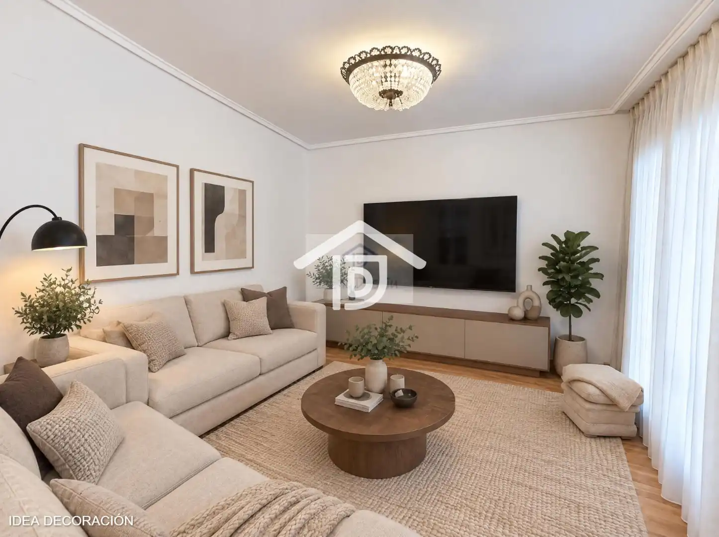 Sala d'estar de Pis en venda en Valencia amb Aire condicionat, Calefacció i Parquet