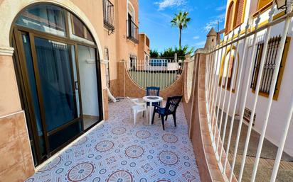 Terrace of Planta baja to rent in Torrevieja  with Air Conditioner, Heating and Private garden