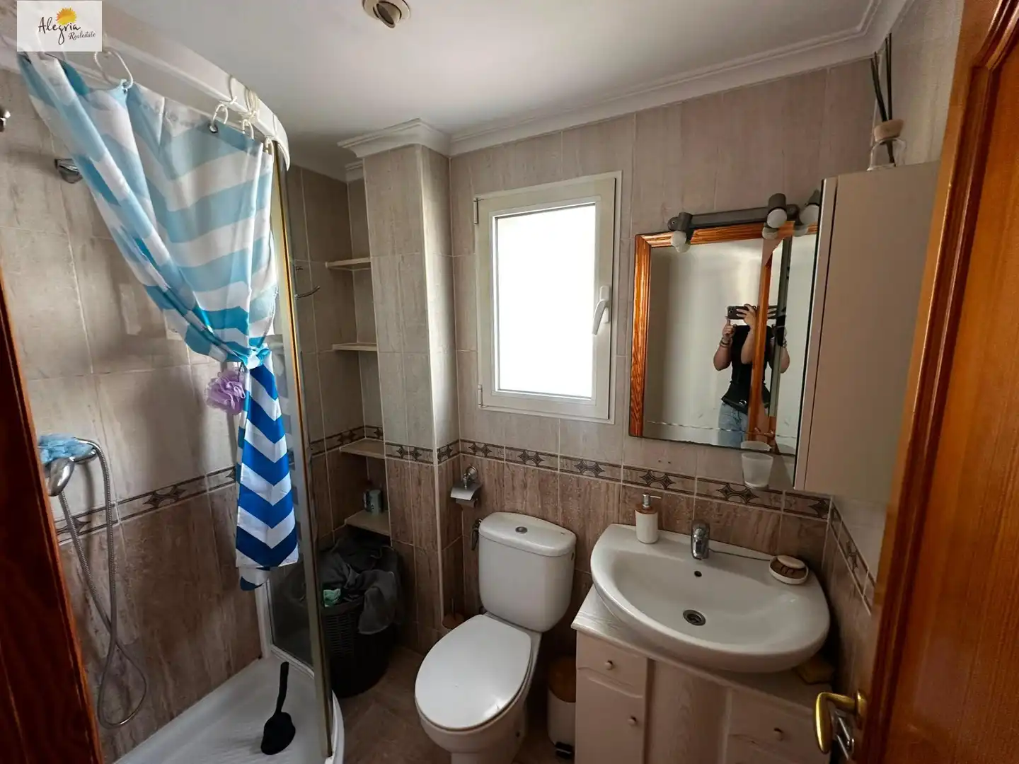 Baño de Apartamento de alquiler en Torrent con Aire acondicionado y Amueblado