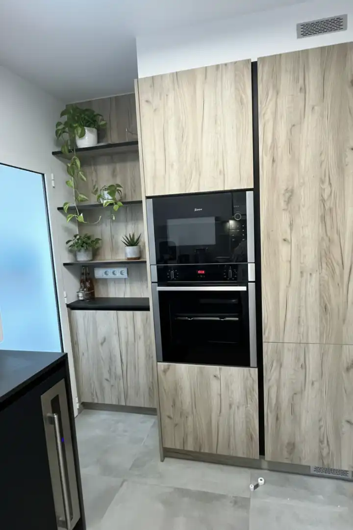 Cocina de Ático de alquiler en Palamós con Aire acondicionado, Calefacción y Terraza
