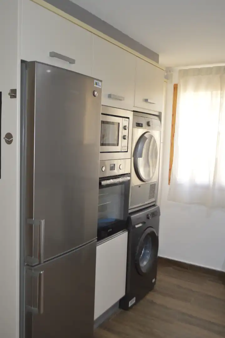 Küche von Maisonette zur Miete in Manises mit Klimaanlage, Heizung und Möbliert