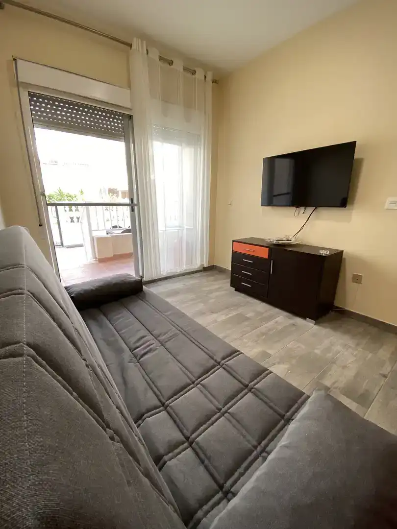 Wohnzimmer von Erdgeschoss zur Miete in Canet d'En Berenguer mit Klimaanlage und Balkon