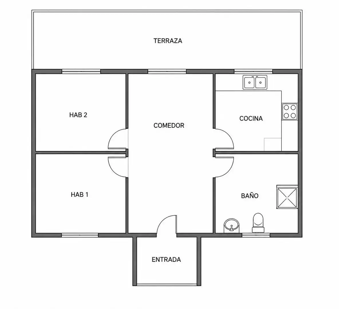 Ático en venta en Roses con Aire acondicionado, Parquet y Terraza
