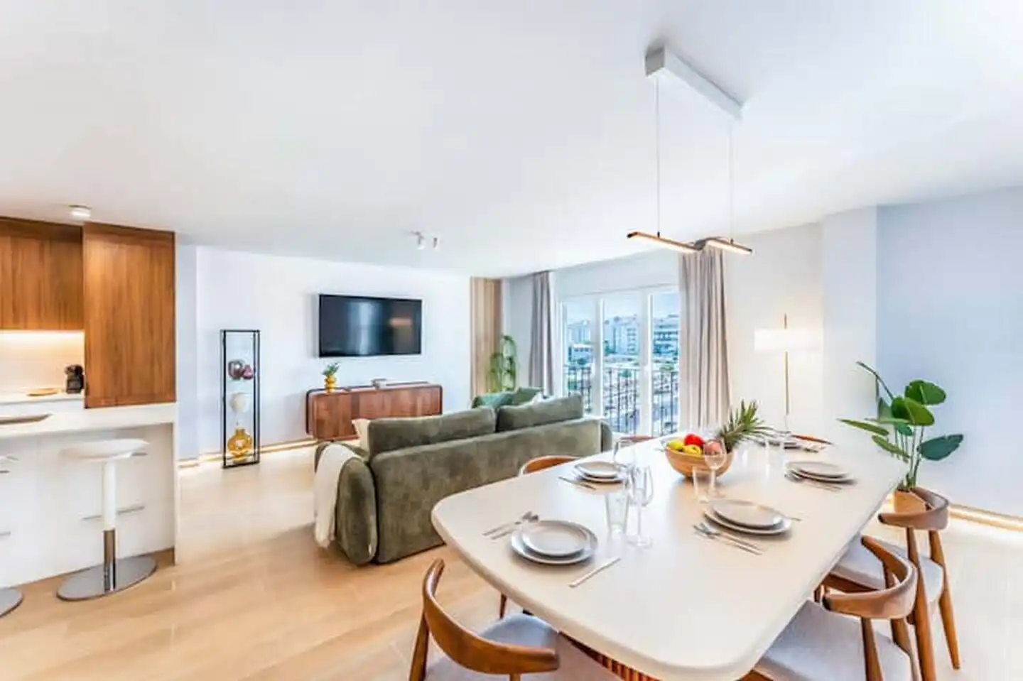 Sala de estar de Piso de alquiler en Las Palmas de Gran Canaria