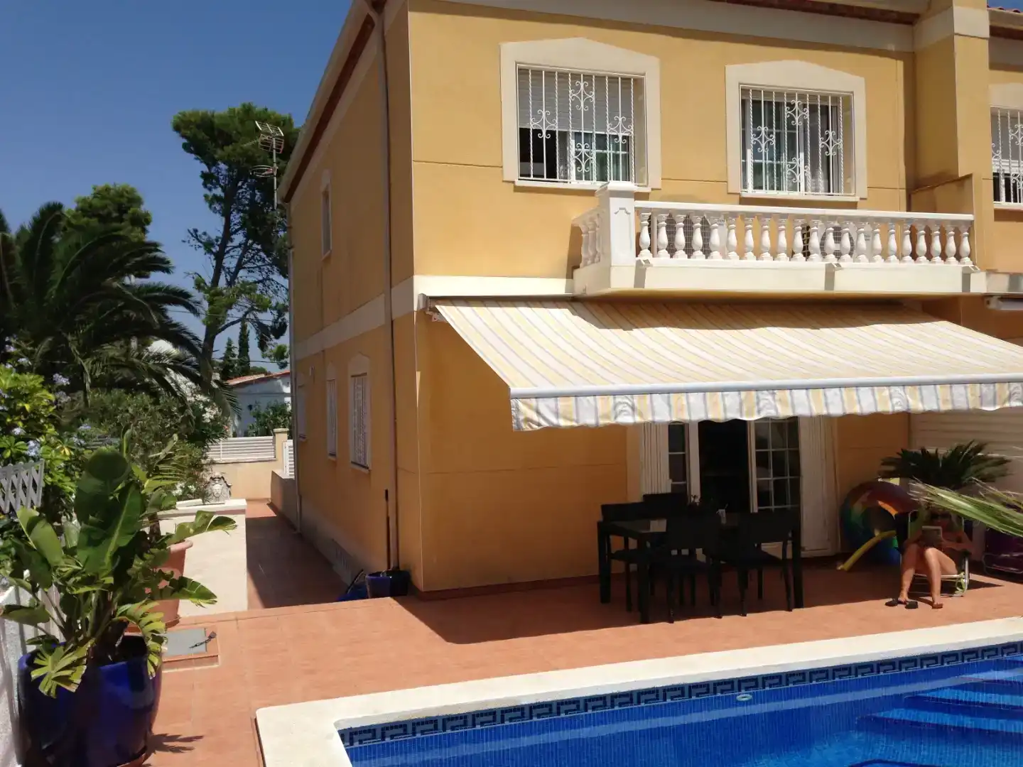 Terraza de Casa o chalet en venta en Mont-roig del Camp con Aire acondicionado, Terraza y Piscina