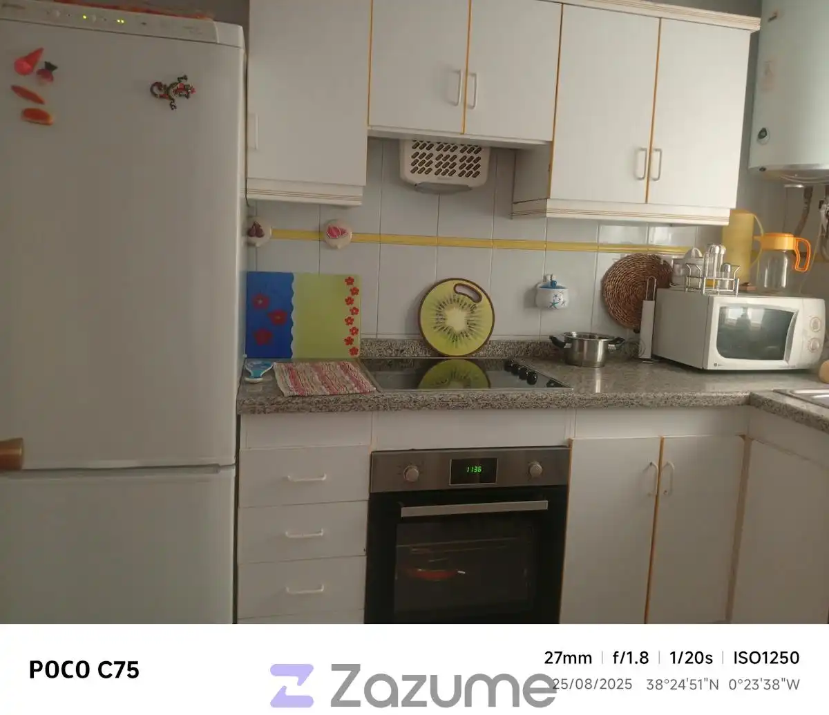 Kitchen of Apartments for rent in El Campello  with Air Conditioner, Private garden and Terrace