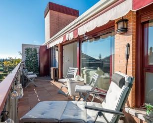 Terrace of Attic for sale in Las Rozas de Madrid  with Air Conditioner, Storage room and Community pool