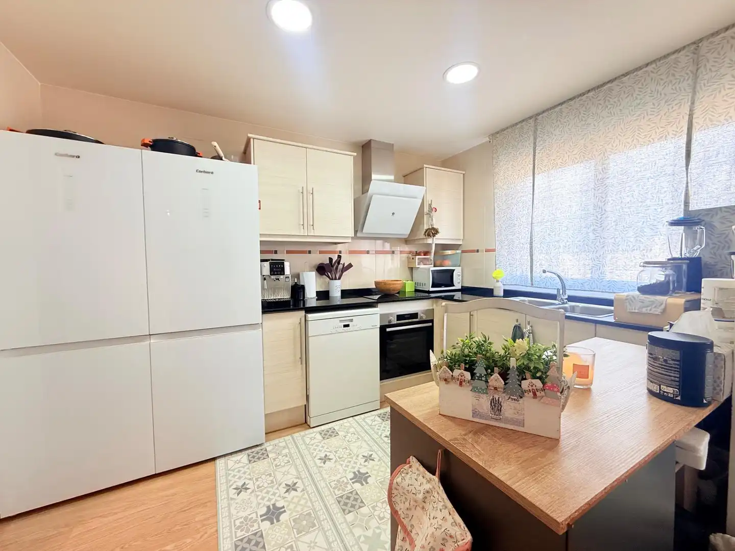 Cocina de Ático en venta en Sant Jaume d'Enveja con Aire acondicionado, Parquet y Terraza