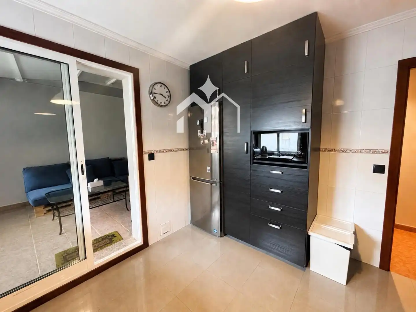 Kitchen of Flat for sale in Marín  with Heating, Storage room and Furnished