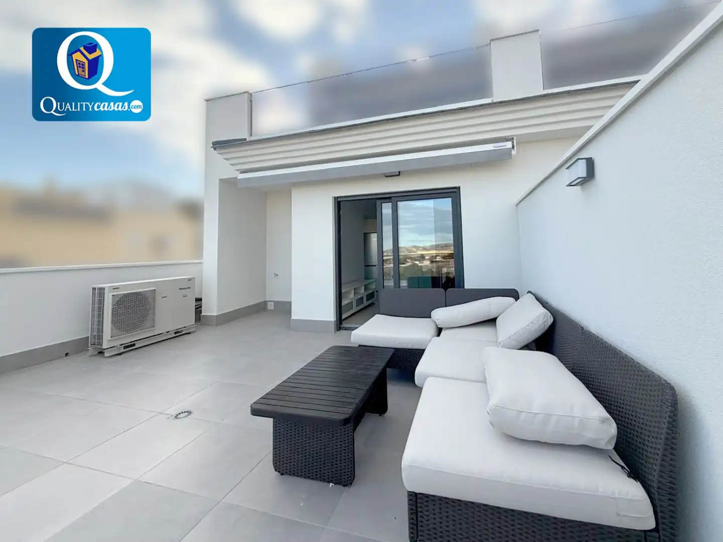 Terraza de Apartamento en venta en Mutxamel con Terraza y Piscina comunitaria