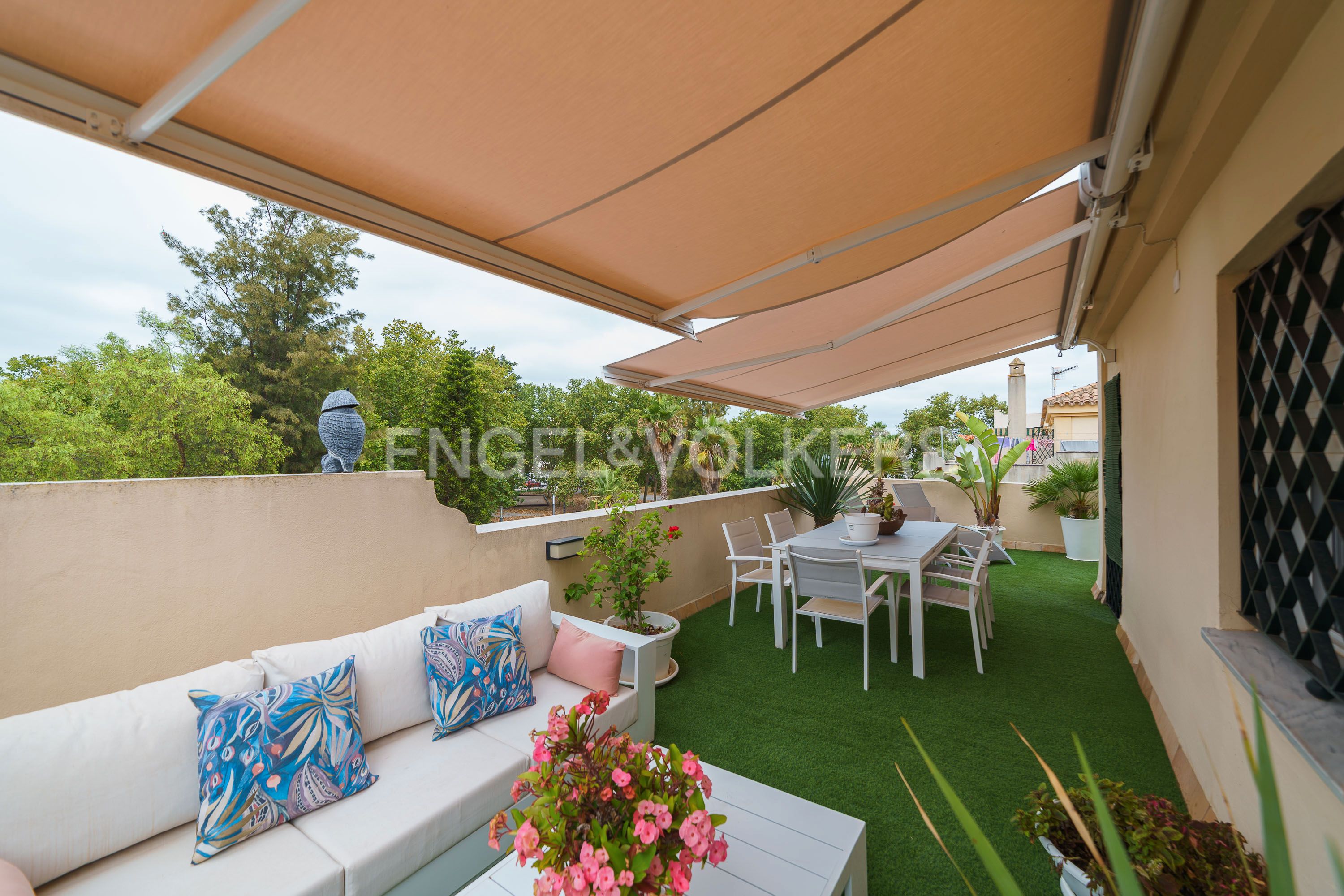 Terrace of Single-family semi-detached for sale in Sanlúcar de Barrameda  with Heating, Terrace and Balcony