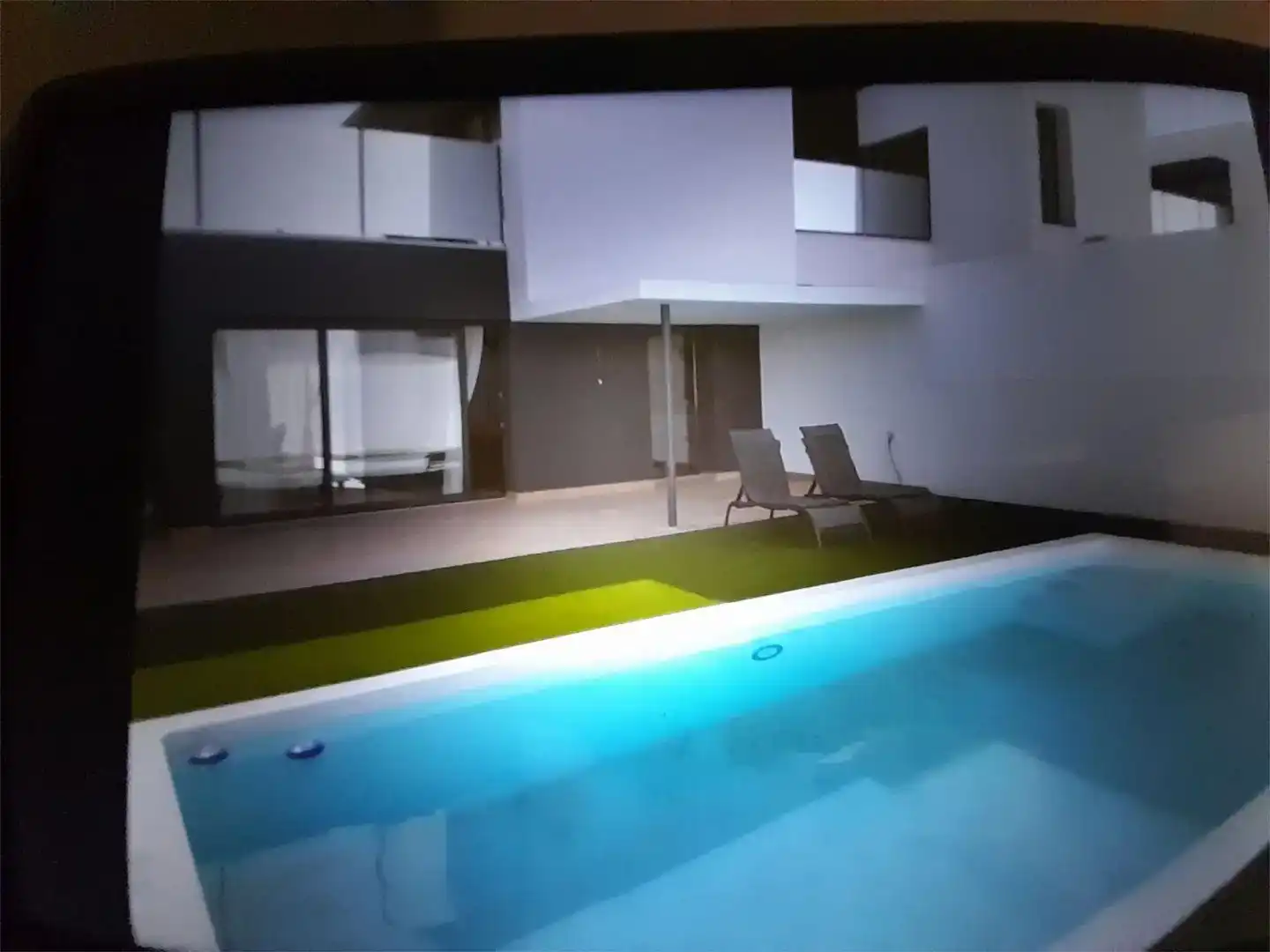 Schwimmbecken von Wohnung zum Verkauf in La Oliva mit Privatgarten, Parkett und Abstellraum