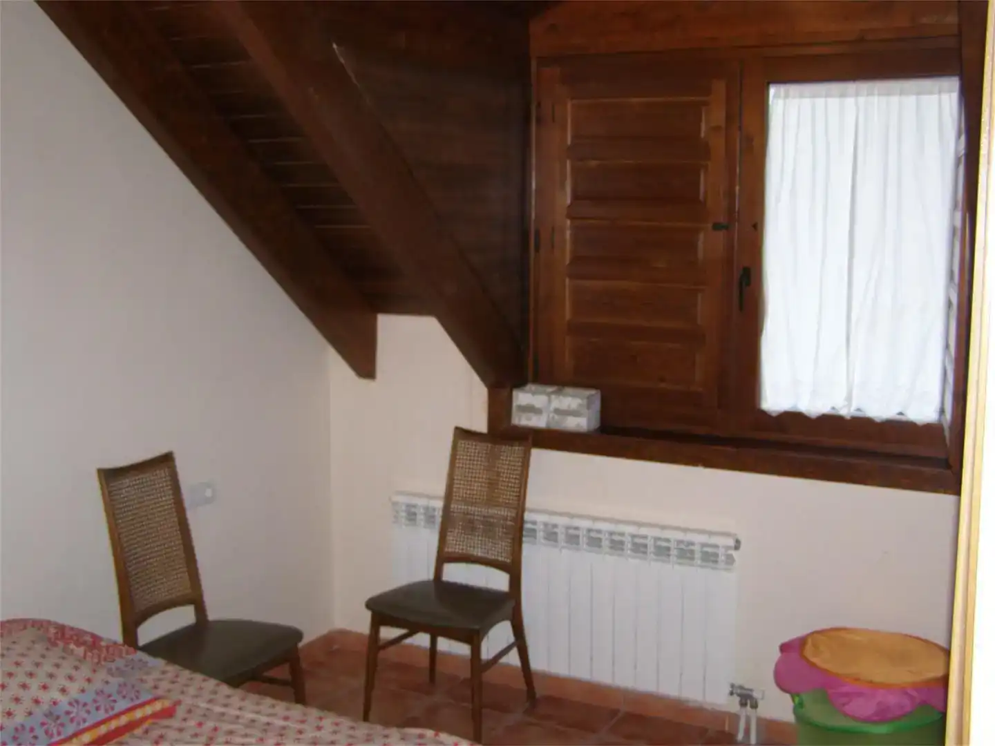 Schlafzimmer von Wohnung zur Miete in Alcalá de la Selva mit Privatgarten und Abstellraum