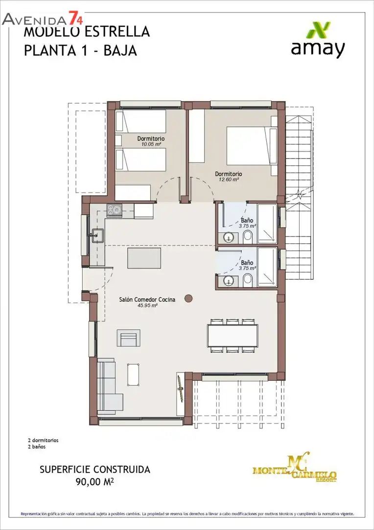 Detached house with pool for sale in El Playazo, imagen 7