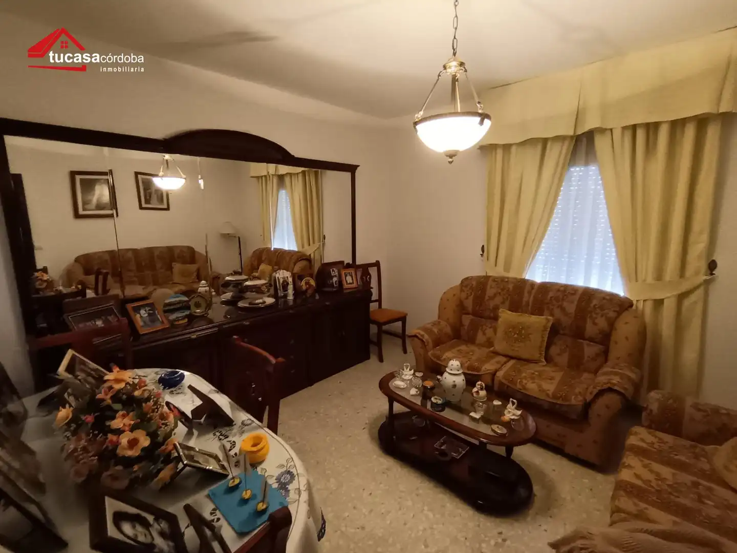 Sala de estar de Casa o chalet en venta en Guadalcázar con Aire acondicionado, Terraza y Trastero